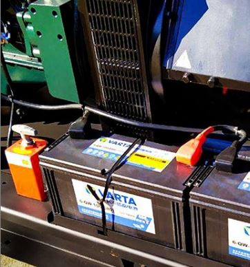 Зарядка АКБ дизельного генератора